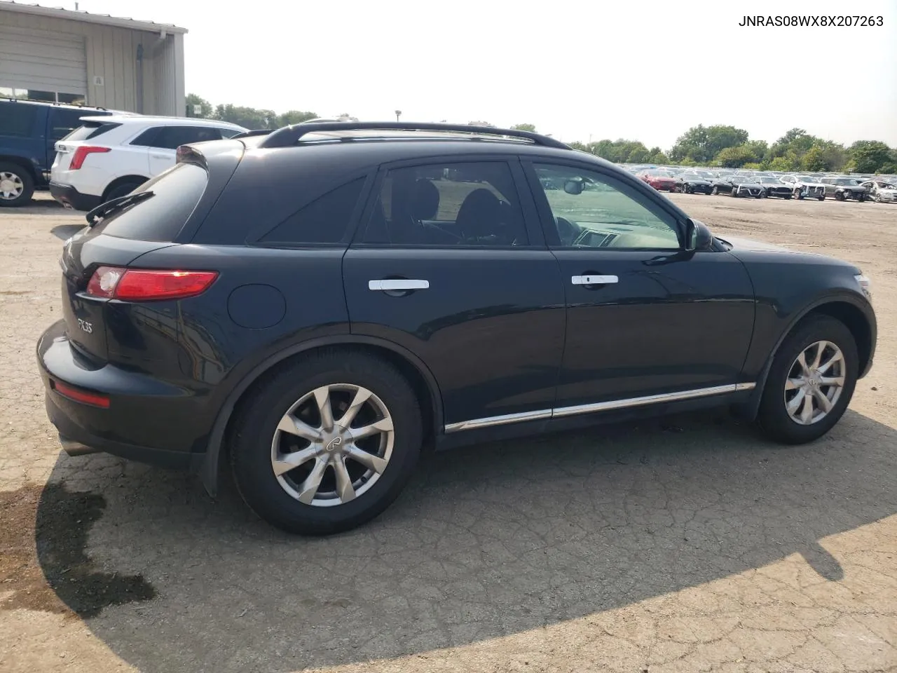 2008 Infiniti Fx35 VIN: JNRAS08WX8X207263 Lot: 62609404