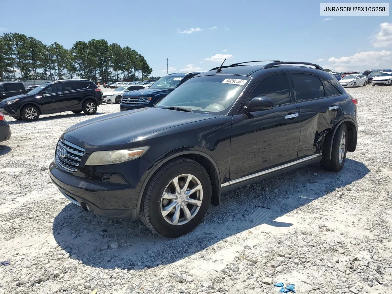 2008 Infiniti Fx35 VIN: JNRAS08U28X105258 Lot: 64296884