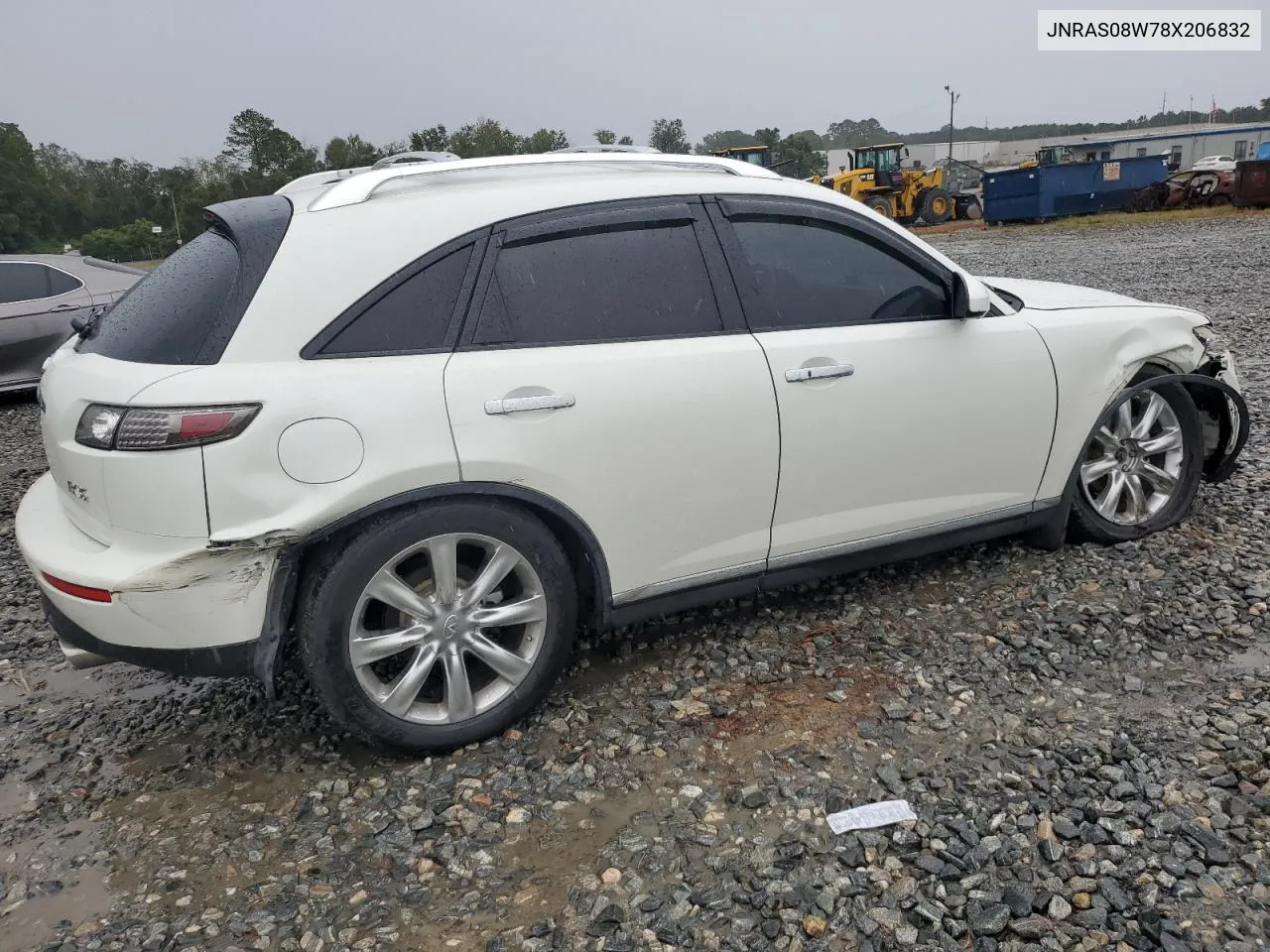 2008 Infiniti Fx35 VIN: JNRAS08W78X206832 Lot: 70510364