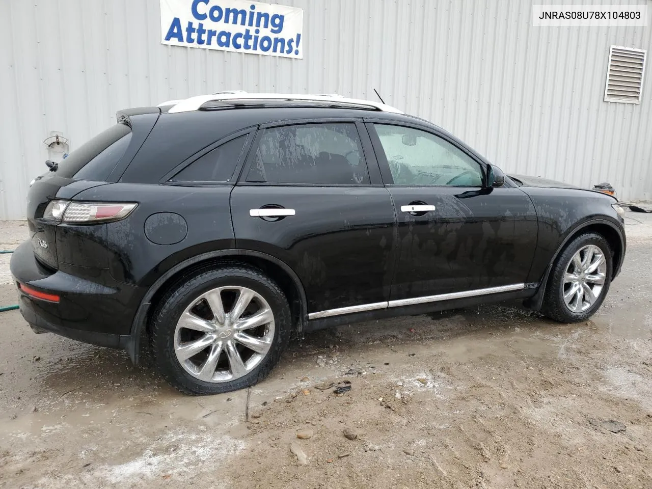 2008 Infiniti Fx35 VIN: JNRAS08U78X104803 Lot: 71118034