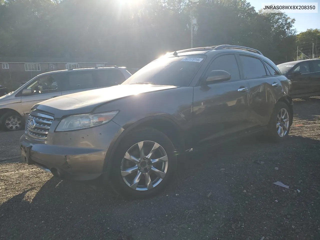 2008 Infiniti Fx35 VIN: JNRAS08WX8X208350 Lot: 76717914