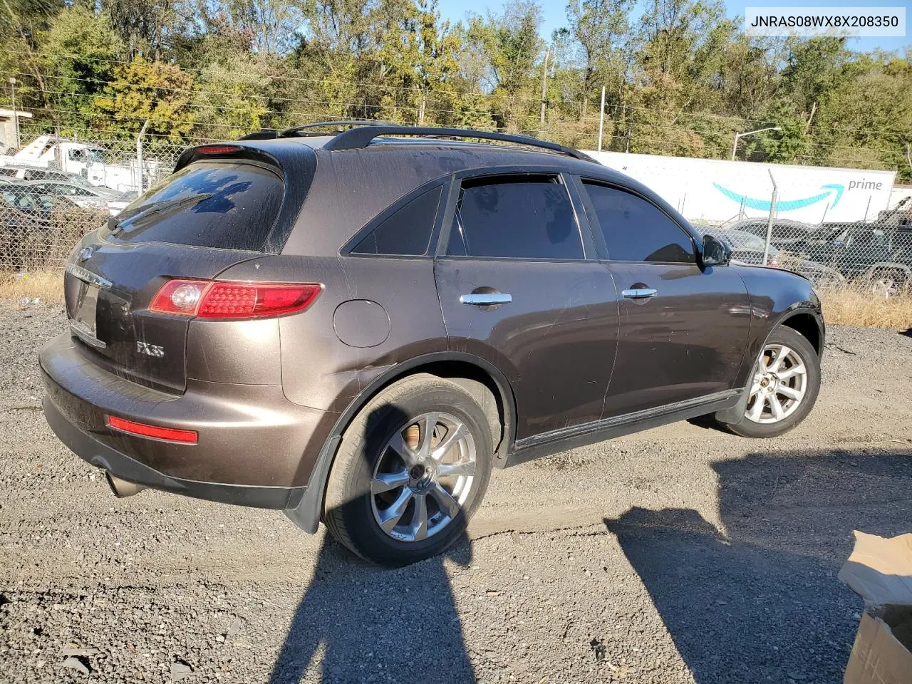 2008 Infiniti Fx35 VIN: JNRAS08WX8X208350 Lot: 76717914