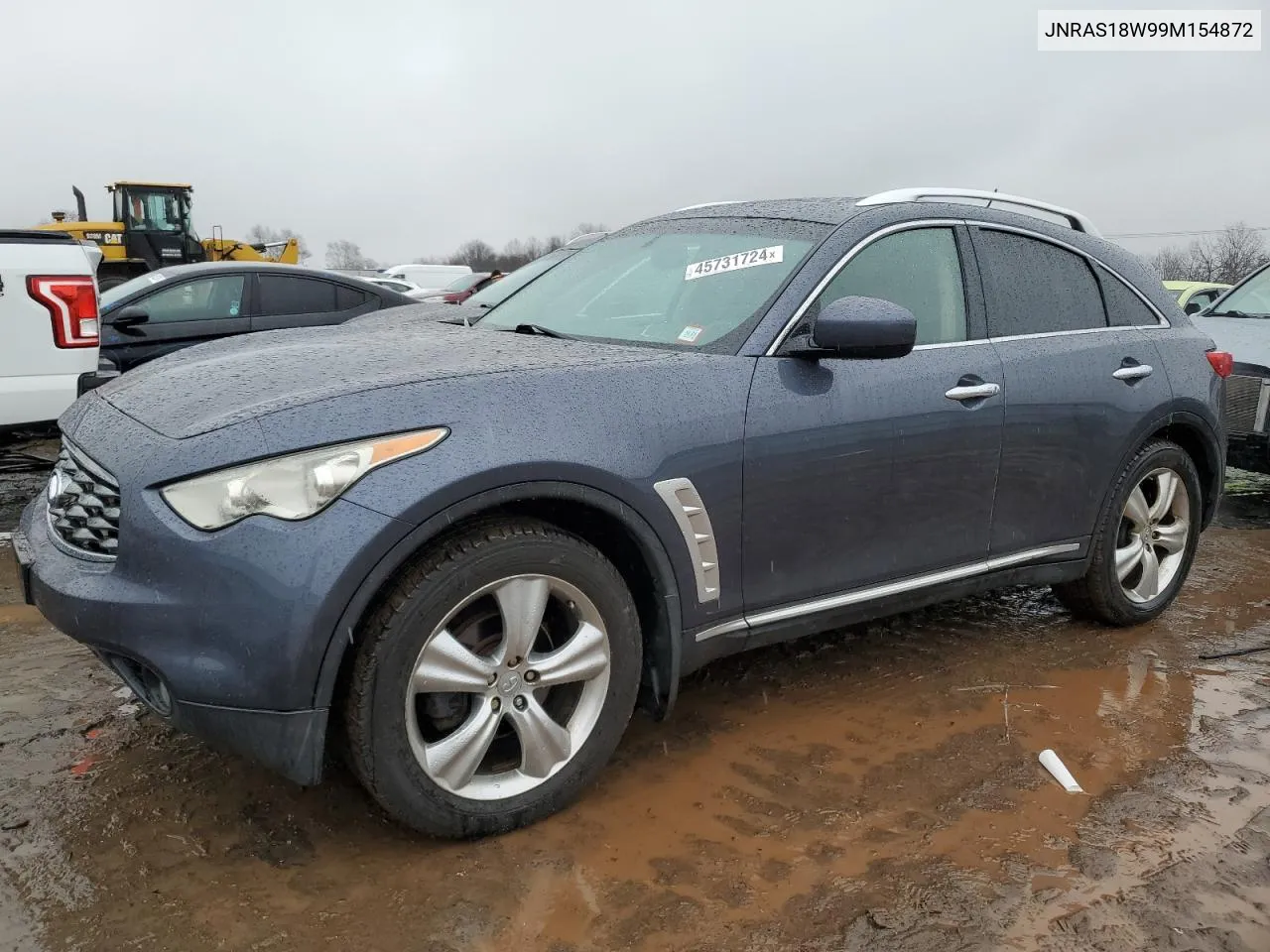 2009 Infiniti Fx35 VIN: JNRAS18W99M154872 Lot: 45731724