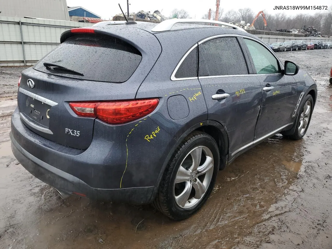 JNRAS18W99M154872 2009 Infiniti Fx35