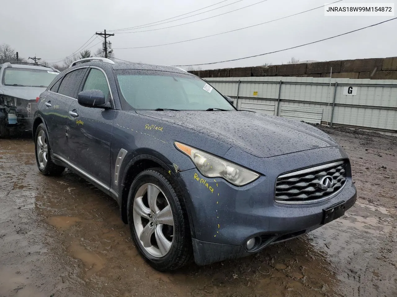 2009 Infiniti Fx35 VIN: JNRAS18W99M154872 Lot: 45731724