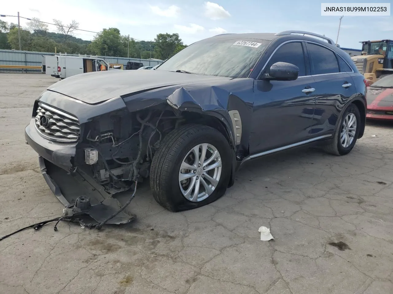 2009 Infiniti Fx35 VIN: JNRAS18U99M102253 Lot: 62267744