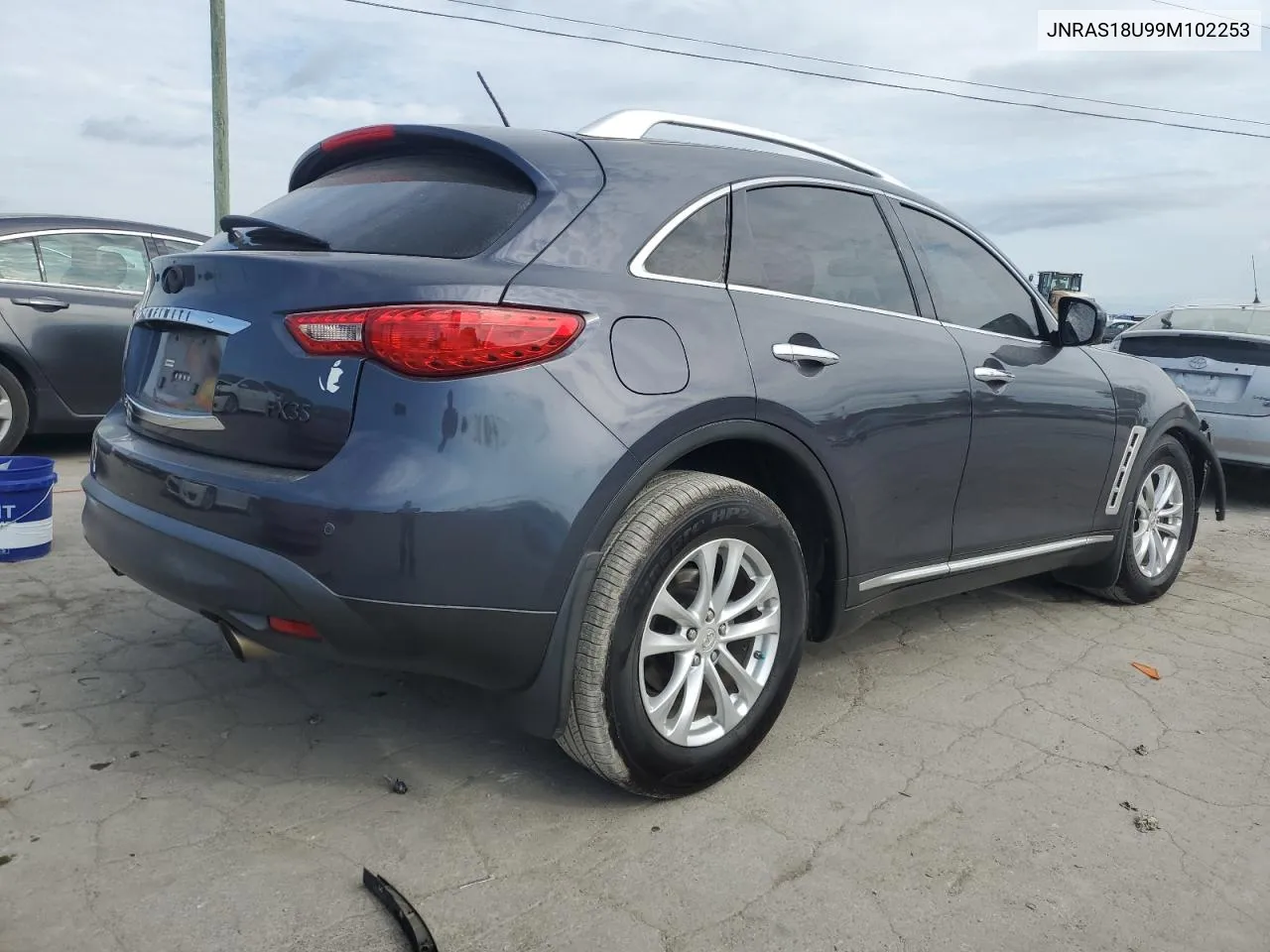 2009 Infiniti Fx35 VIN: JNRAS18U99M102253 Lot: 62267744