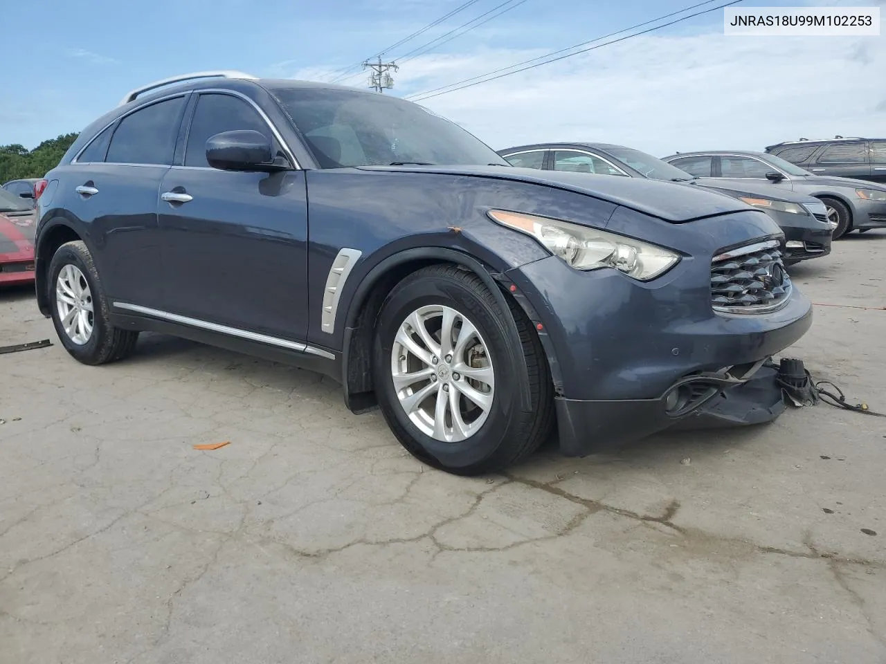 2009 Infiniti Fx35 VIN: JNRAS18U99M102253 Lot: 62267744