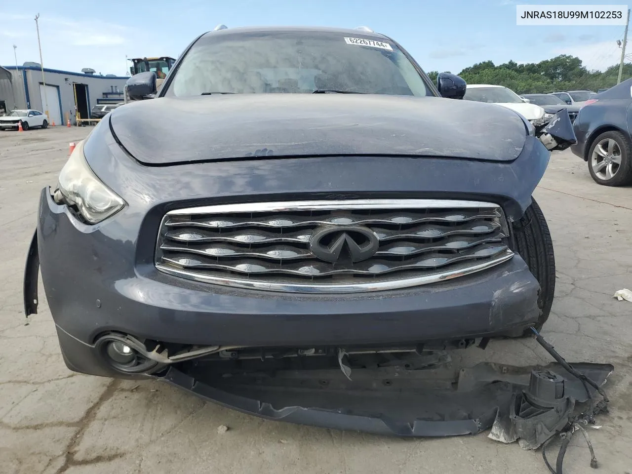 2009 Infiniti Fx35 VIN: JNRAS18U99M102253 Lot: 62267744