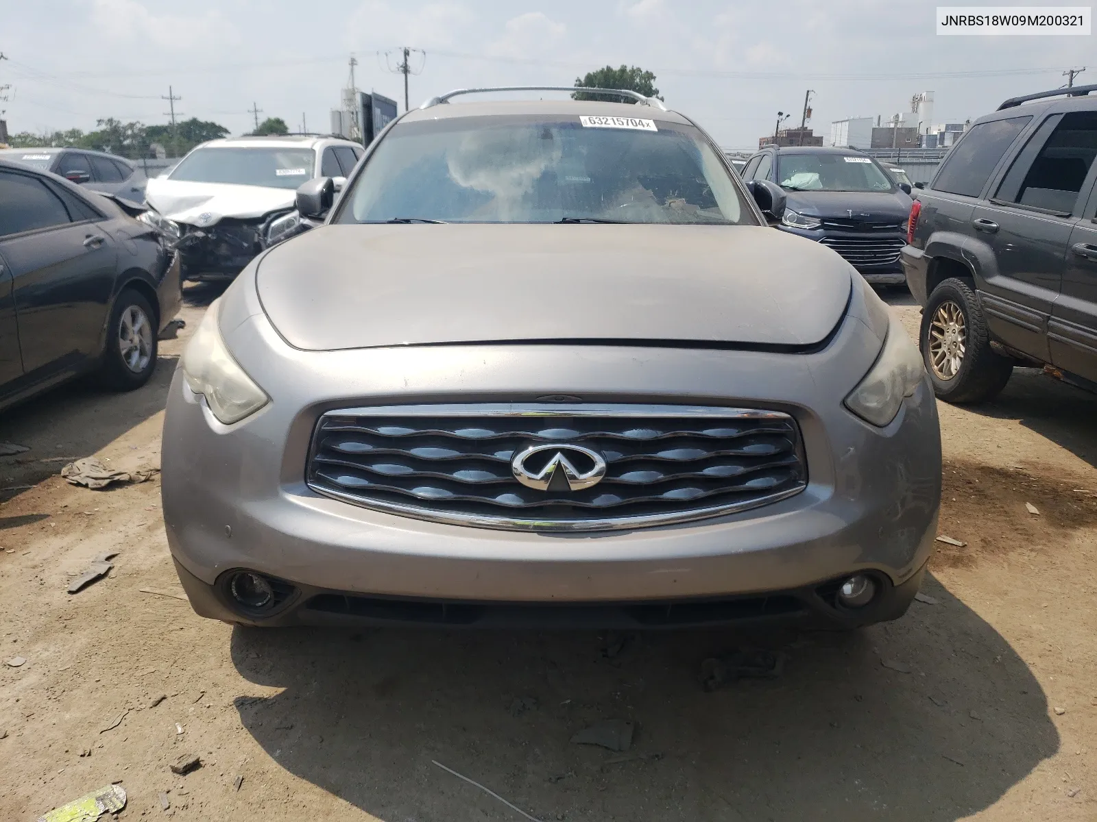 JNRBS18W09M200321 2009 Infiniti Fx50