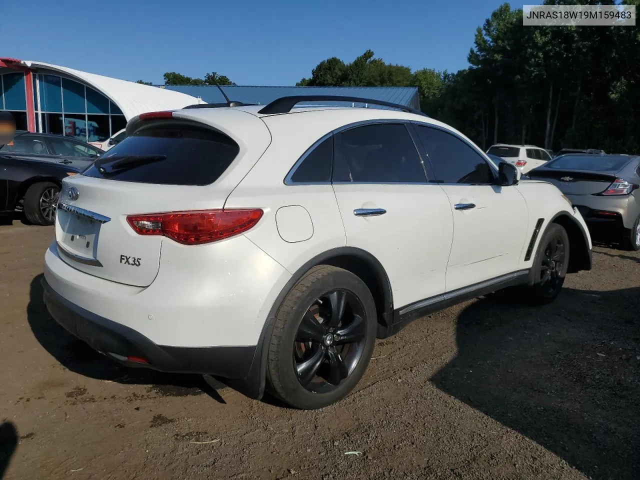 2009 Infiniti Fx35 VIN: JNRAS18W19M159483 Lot: 71362274