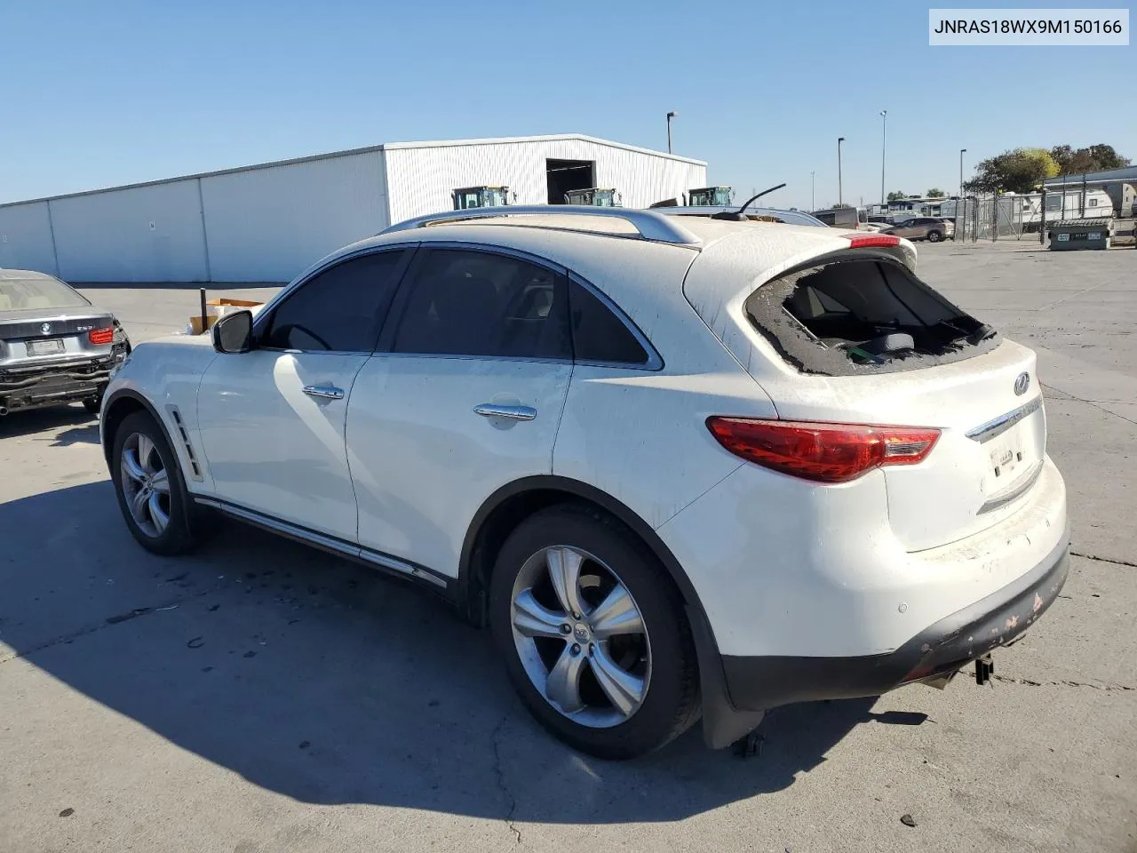 2009 Infiniti Fx35 VIN: JNRAS18WX9M150166 Lot: 75946504