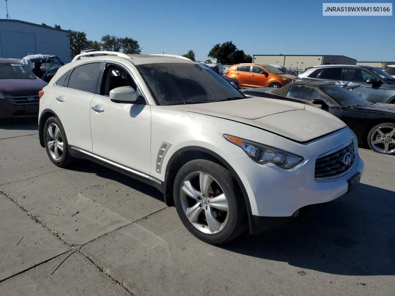 2009 Infiniti Fx35 VIN: JNRAS18WX9M150166 Lot: 75946504