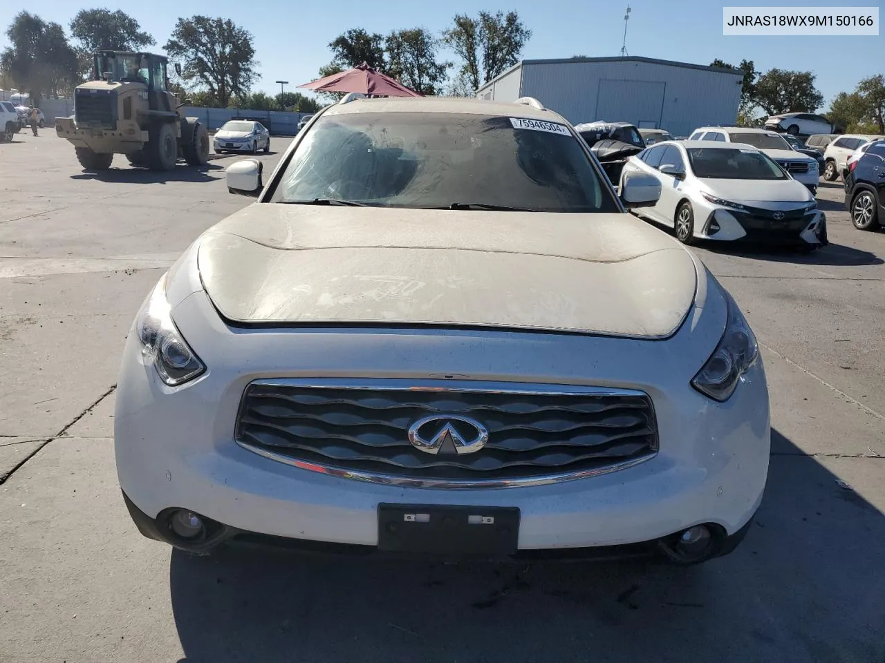 2009 Infiniti Fx35 VIN: JNRAS18WX9M150166 Lot: 75946504