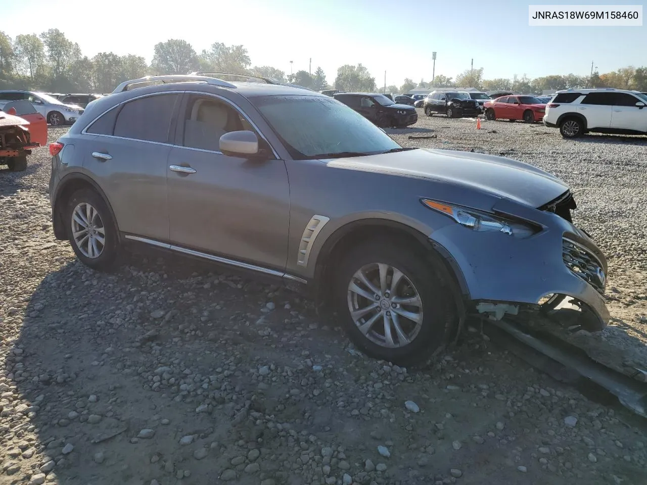 2009 Infiniti Fx35 VIN: JNRAS18W69M158460 Lot: 76367334