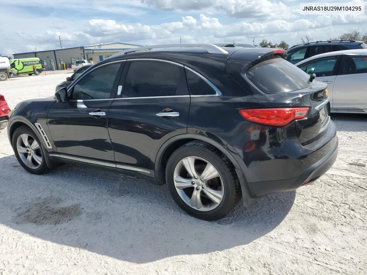 2009 Infiniti Fx35 VIN: JNRAS18U29M104295 Lot: 77149894