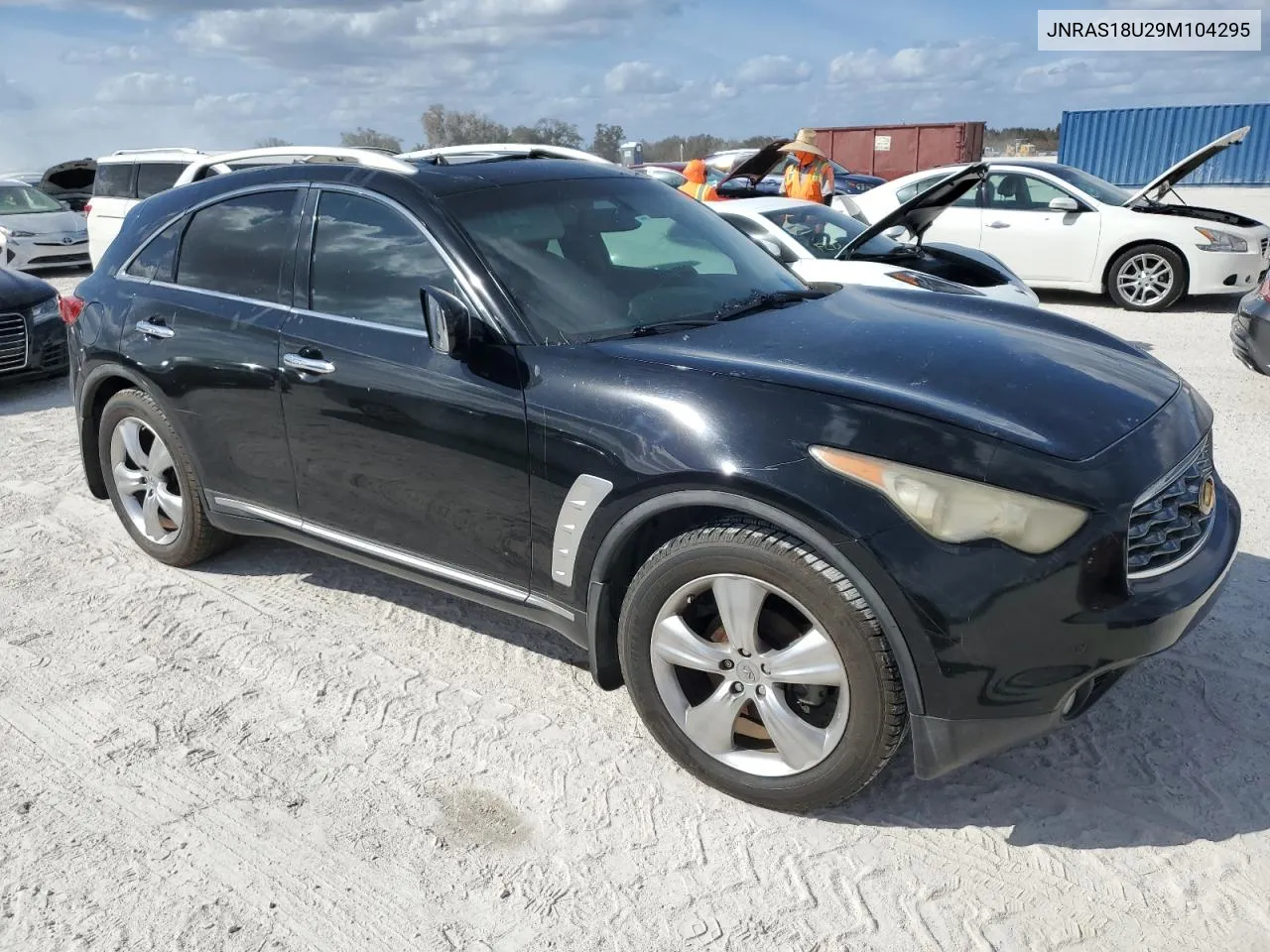 2009 Infiniti Fx35 VIN: JNRAS18U29M104295 Lot: 77149894