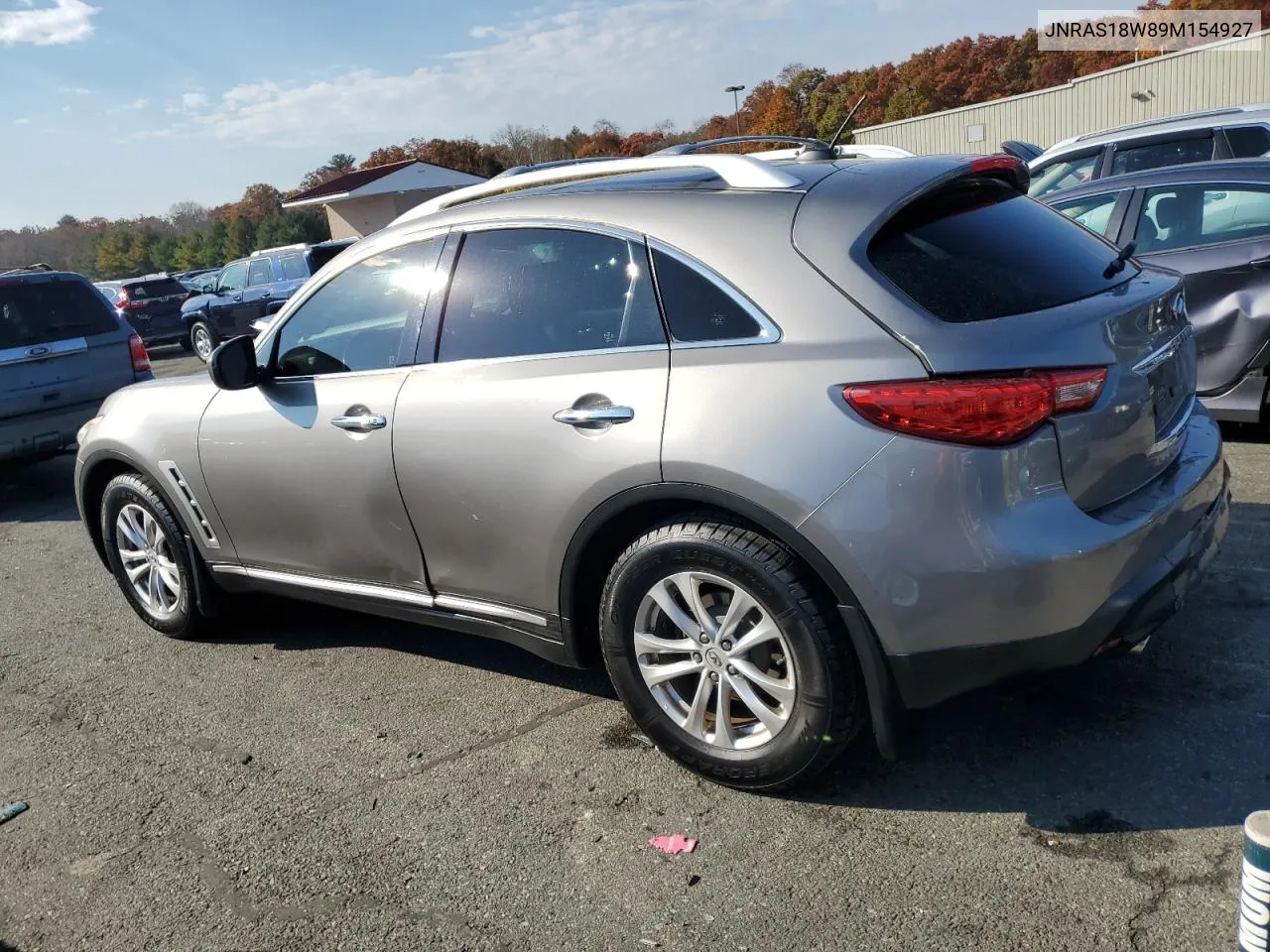 2009 Infiniti Fx35 VIN: JNRAS18W89M154927 Lot: 77336834