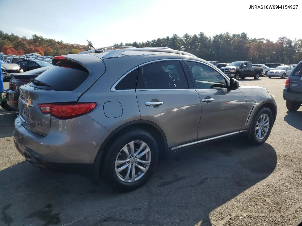 2009 Infiniti Fx35 VIN: JNRAS18W89M154927 Lot: 77336834