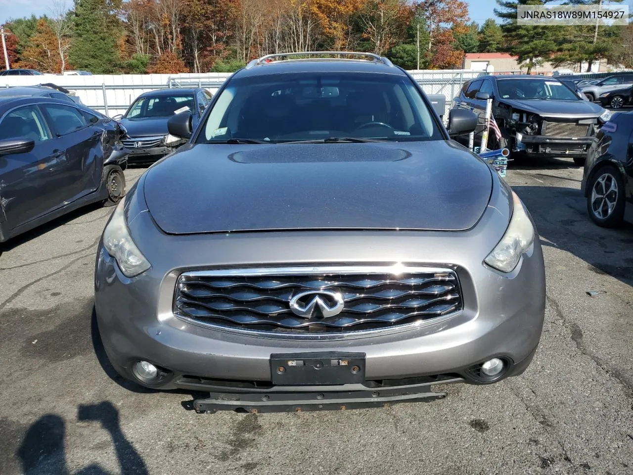 2009 Infiniti Fx35 VIN: JNRAS18W89M154927 Lot: 77336834