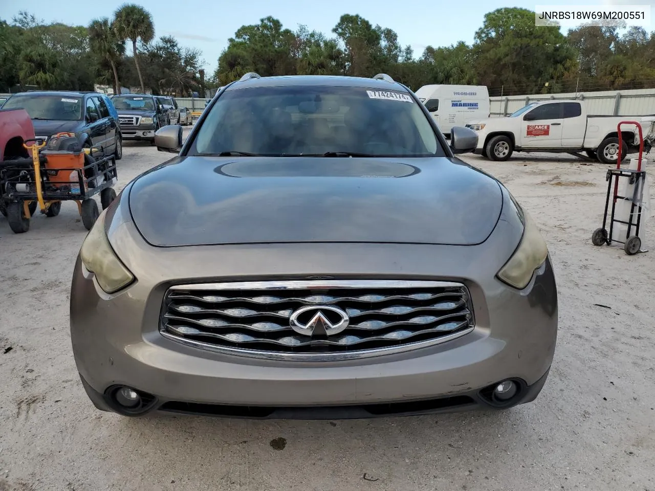 JNRBS18W69M200551 2009 Infiniti Fx50