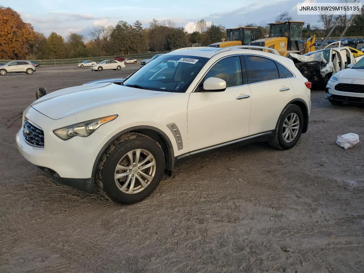 2009 Infiniti Fx35 VIN: JNRAS18W29M155135 Lot: 79048084