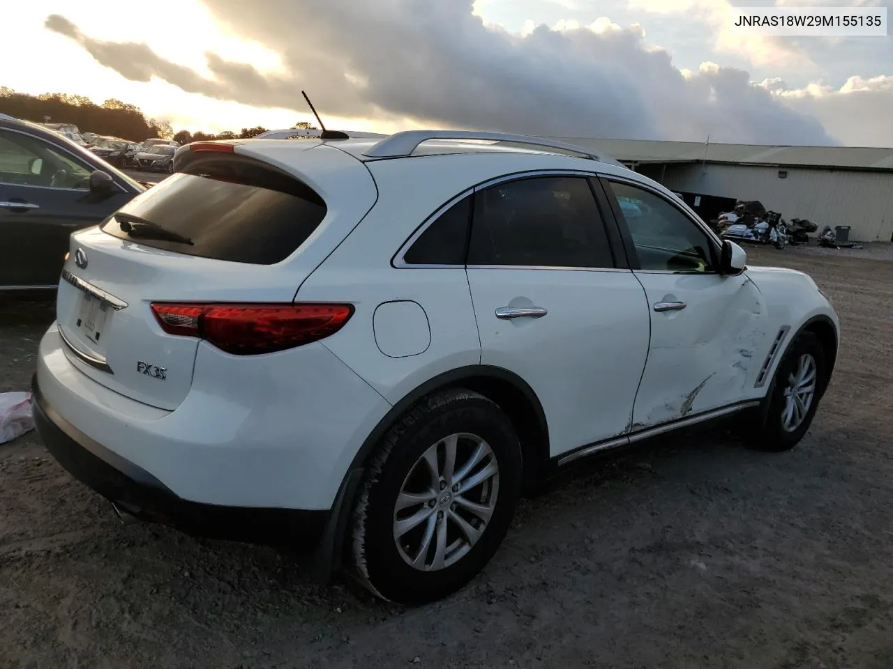 2009 Infiniti Fx35 VIN: JNRAS18W29M155135 Lot: 79048084