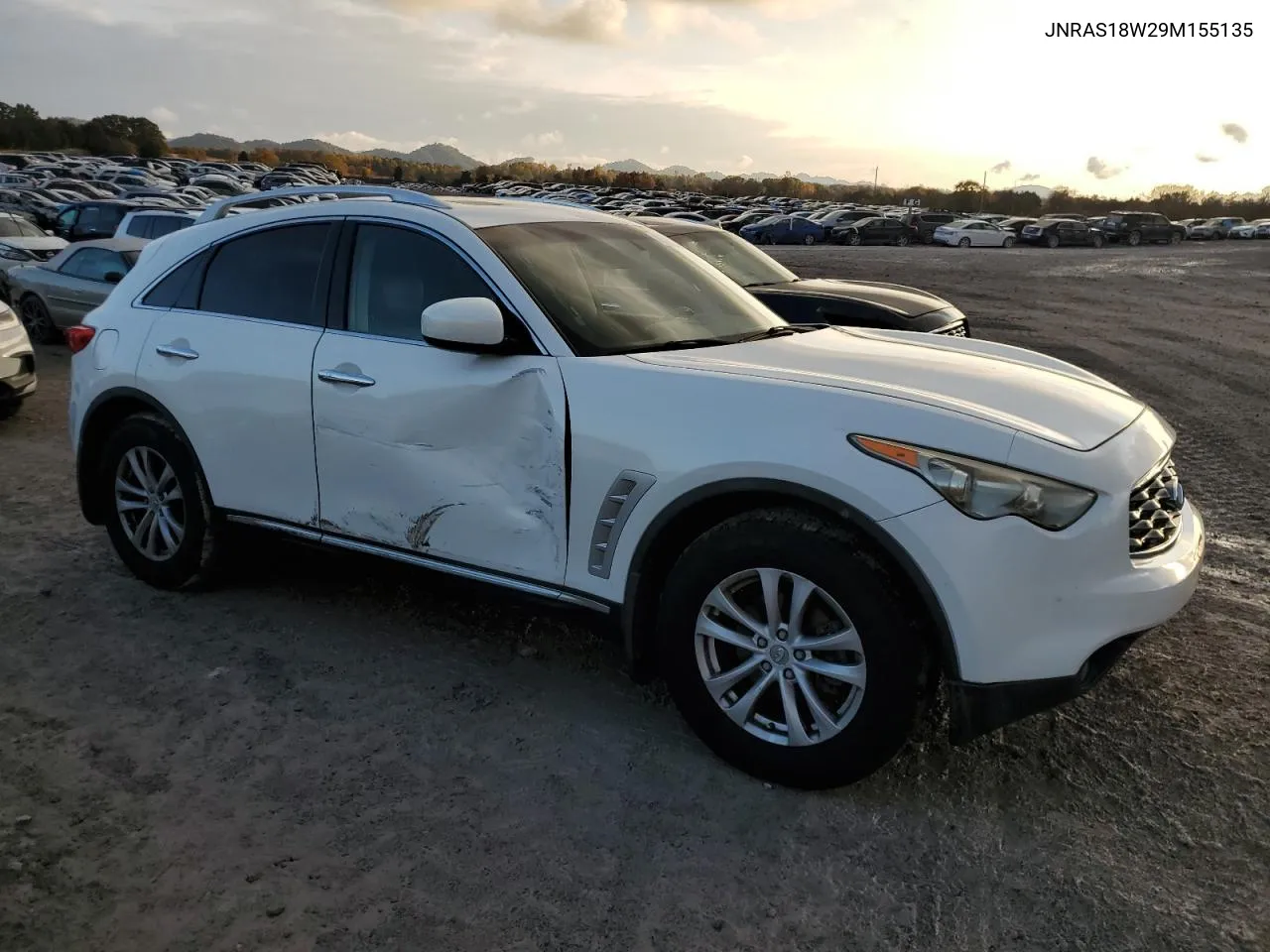 2009 Infiniti Fx35 VIN: JNRAS18W29M155135 Lot: 79048084