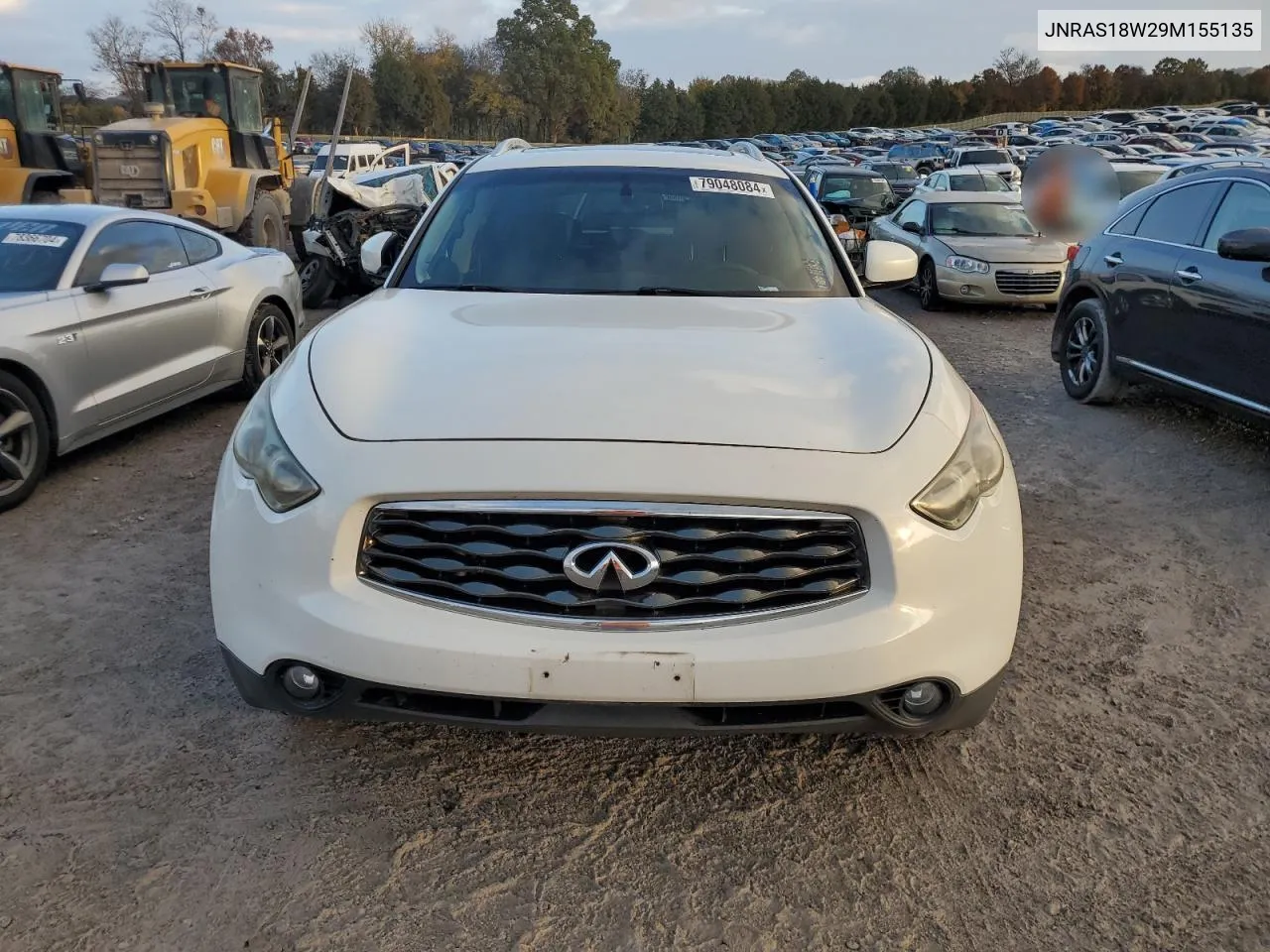 2009 Infiniti Fx35 VIN: JNRAS18W29M155135 Lot: 79048084