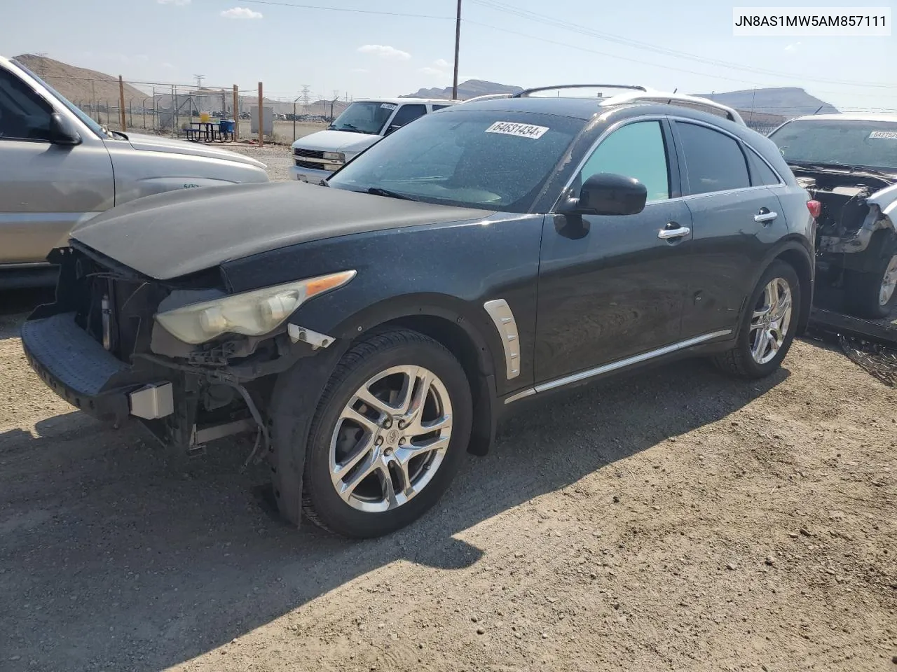 2010 Infiniti Fx35 VIN: JN8AS1MW5AM857111 Lot: 64631434