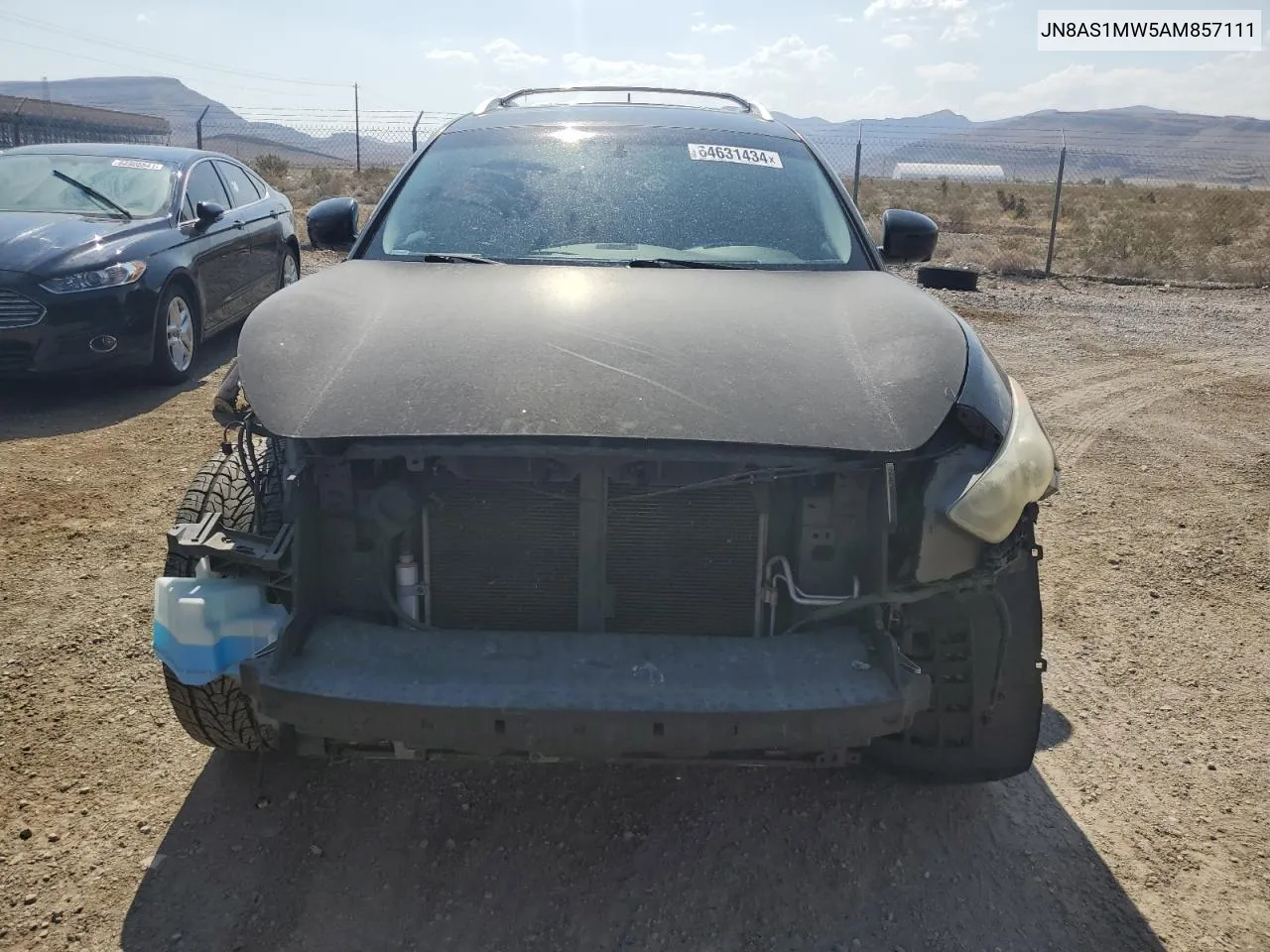 2010 Infiniti Fx35 VIN: JN8AS1MW5AM857111 Lot: 64631434