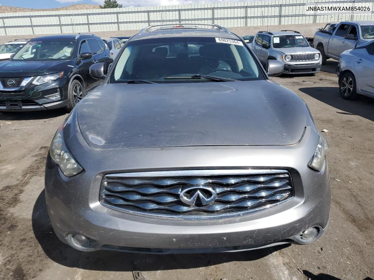 2010 Infiniti Fx35 VIN: JN8AS1MWXAM854026 Lot: 69025364