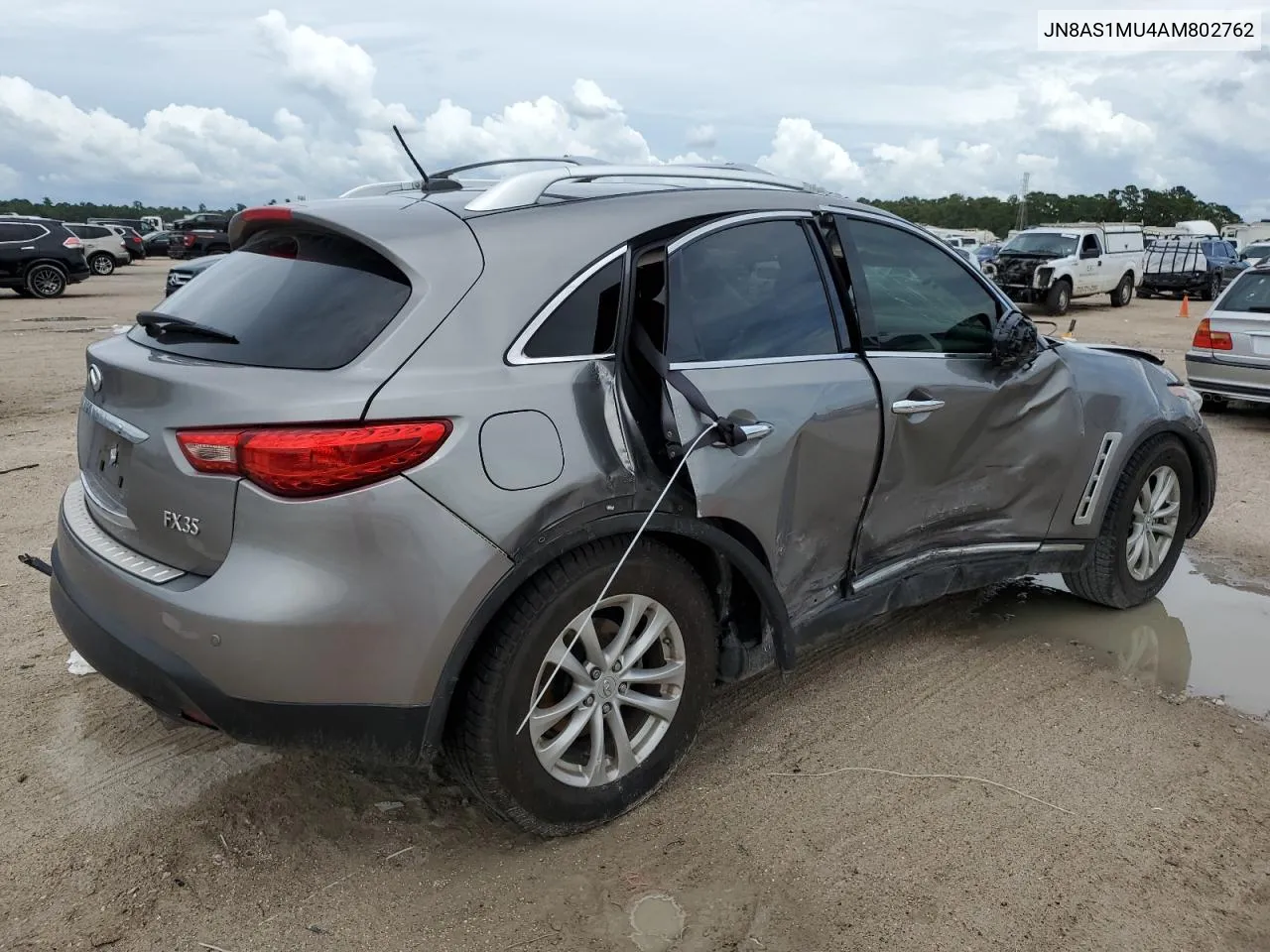 2010 Infiniti Fx35 VIN: JN8AS1MU4AM802762 Lot: 69068084