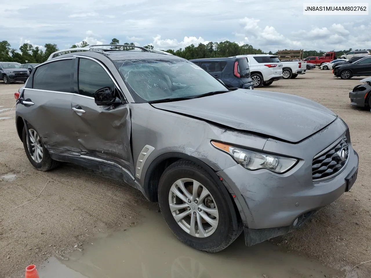 2010 Infiniti Fx35 VIN: JN8AS1MU4AM802762 Lot: 69068084