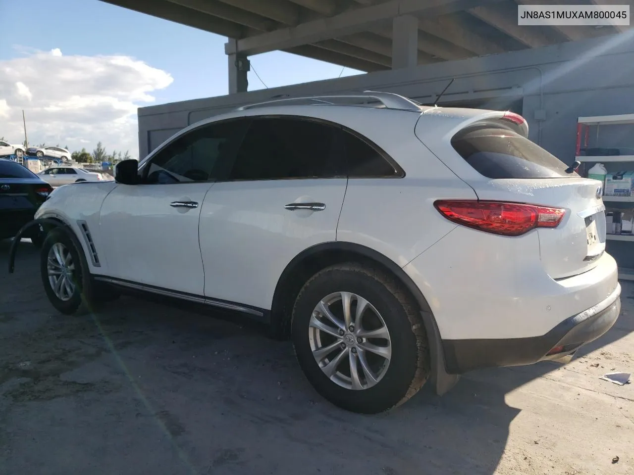 2010 Infiniti Fx35 VIN: JN8AS1MUXAM800045 Lot: 72498284