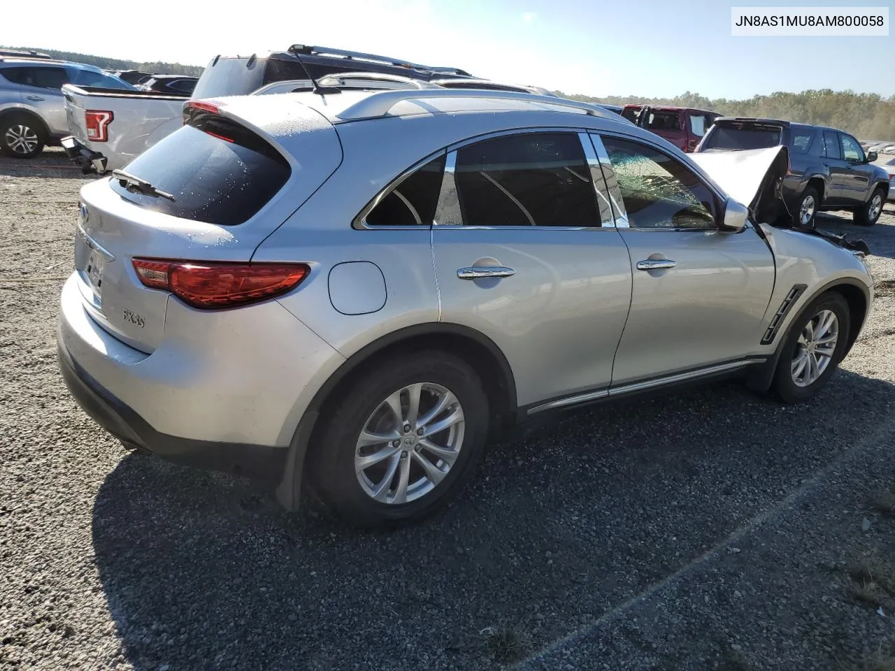 JN8AS1MU8AM800058 2010 Infiniti Fx35