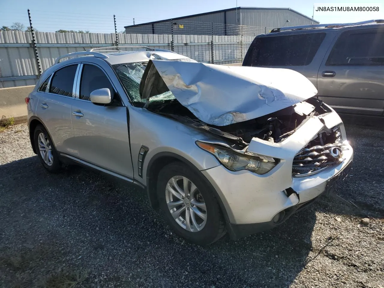 2010 Infiniti Fx35 VIN: JN8AS1MU8AM800058 Lot: 73958364