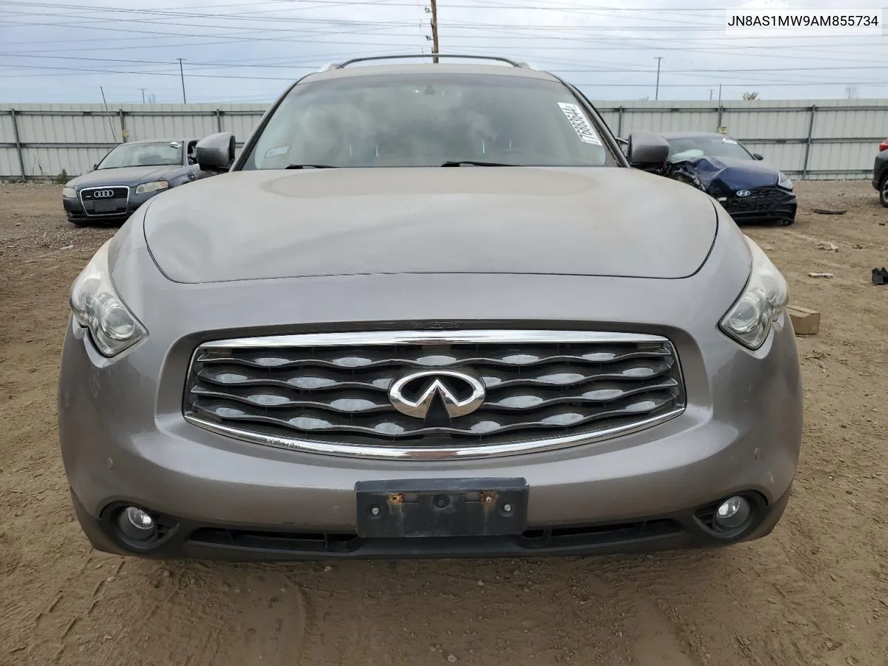 2010 Infiniti Fx35 VIN: JN8AS1MW9AM855734 Lot: 76883644