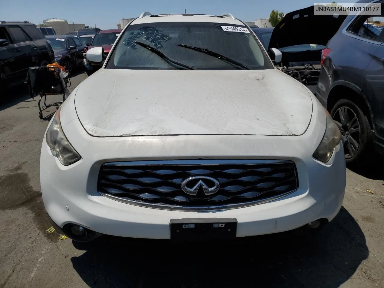 JN8AS1MU4BM110177 2011 Infiniti Fx35