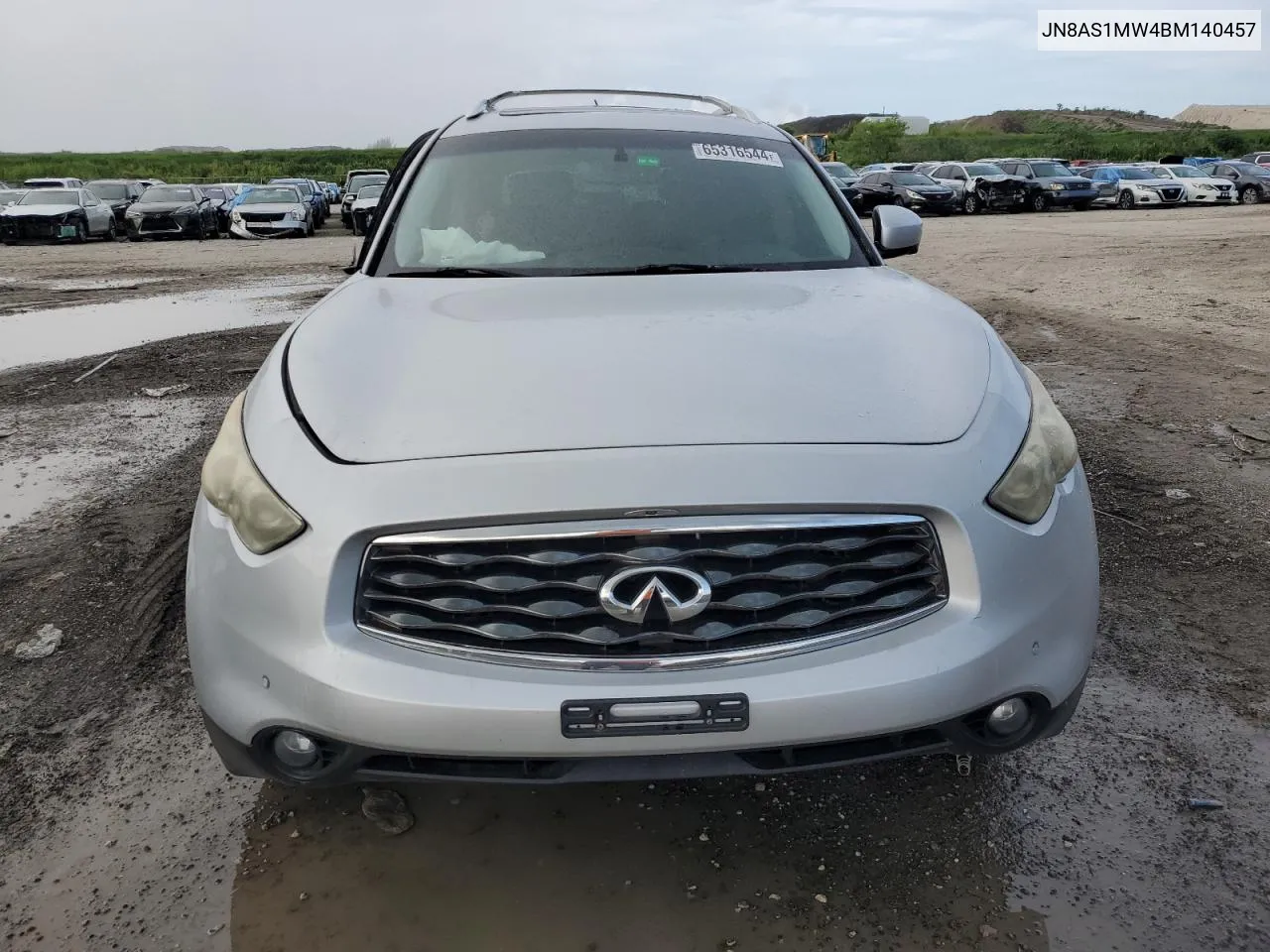 2011 Infiniti Fx35 VIN: JN8AS1MW4BM140457 Lot: 65316544