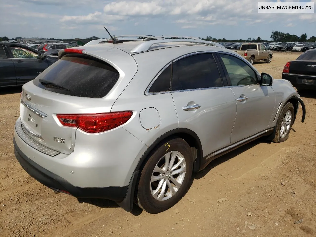 2011 Infiniti Fx35 VIN: JN8AS1MW5BM140225 Lot: 67499044