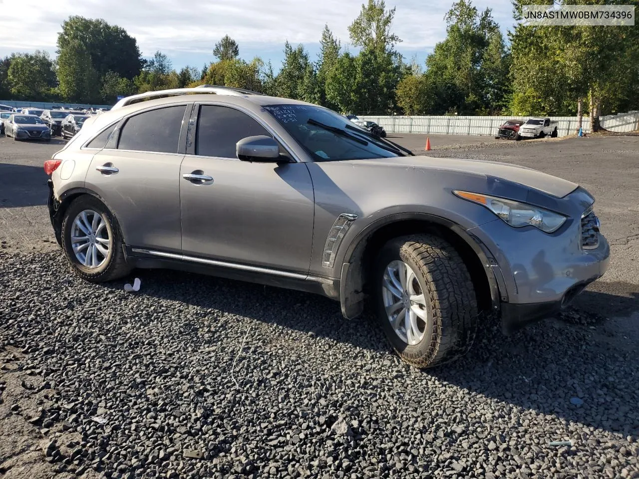 2011 Infiniti Fx35 VIN: JN8AS1MW0BM734396 Lot: 72723364