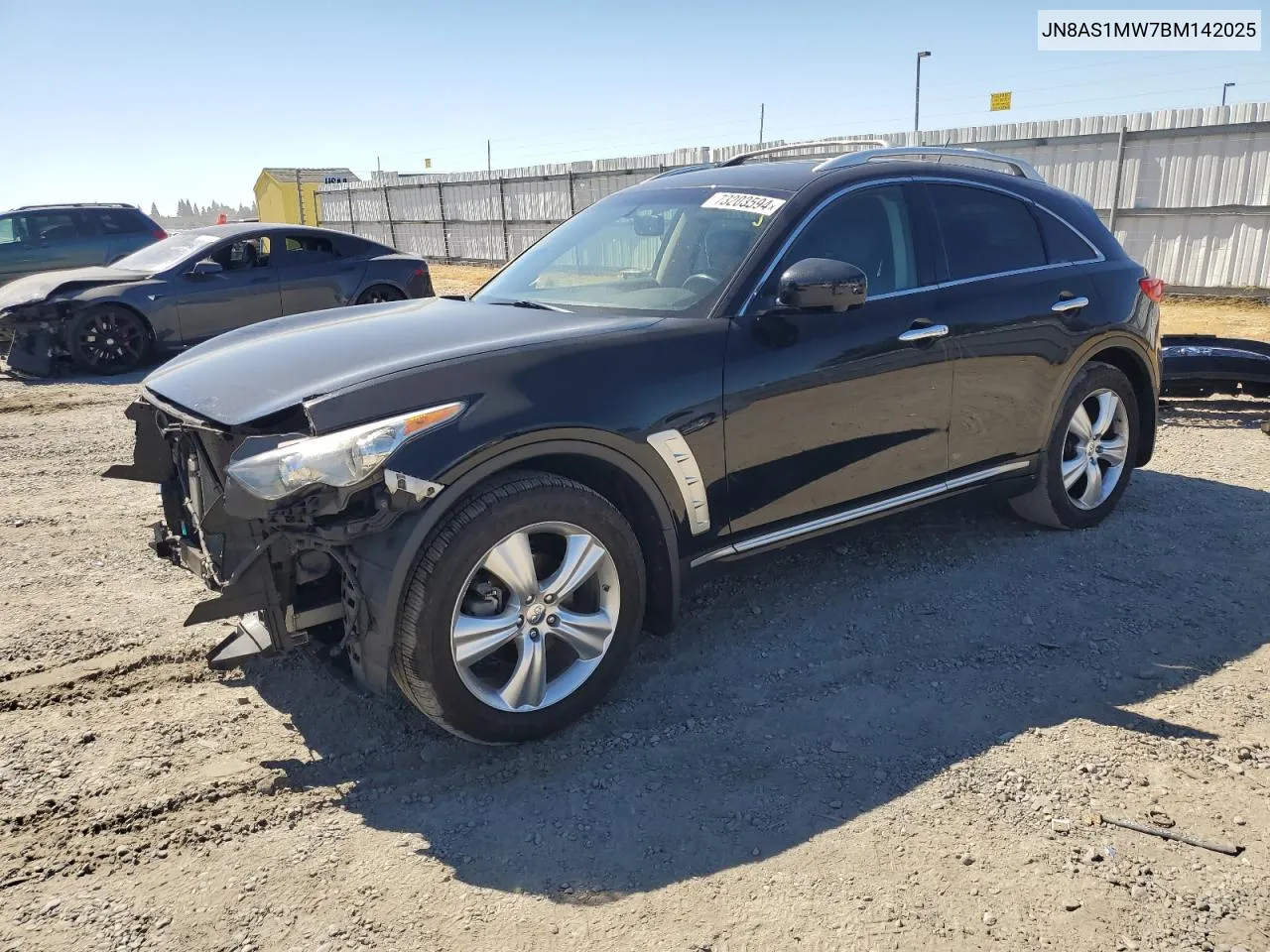 2011 Infiniti Fx35 VIN: JN8AS1MW7BM142025 Lot: 73203594