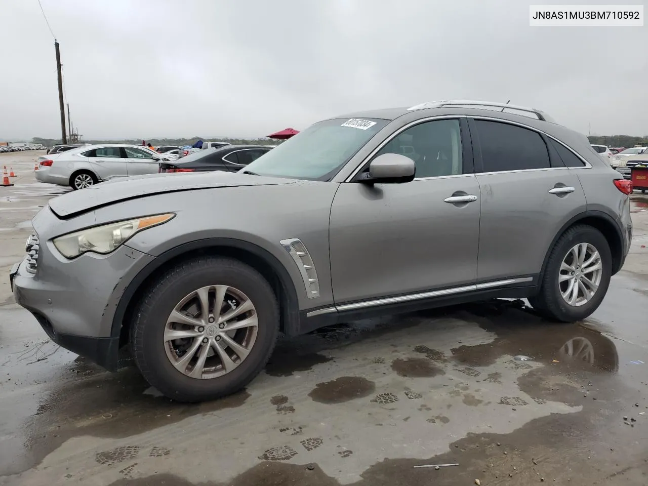 2011 Infiniti Fx35 VIN: JN8AS1MU3BM710592 Lot: 80157034