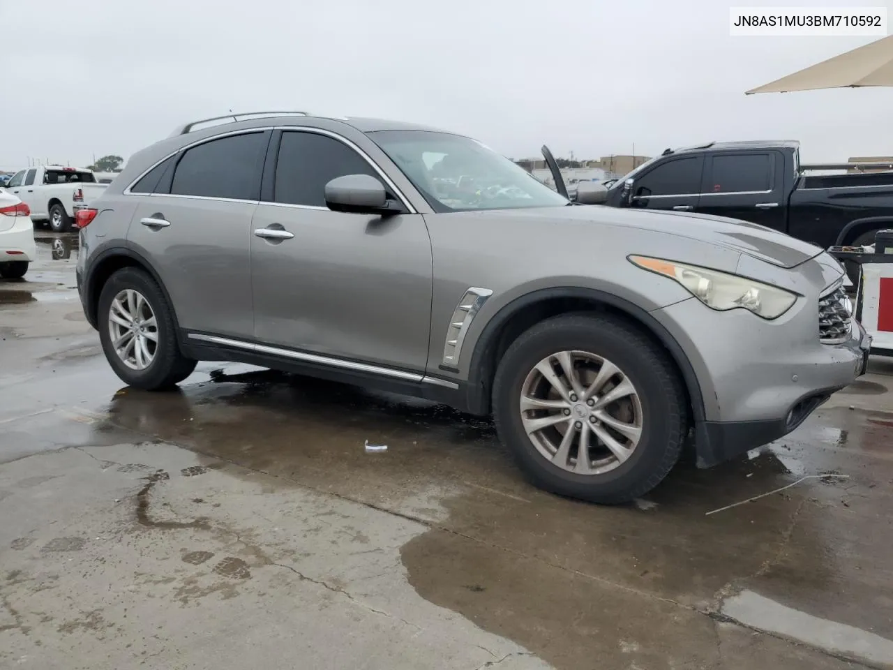 2011 Infiniti Fx35 VIN: JN8AS1MU3BM710592 Lot: 80157034