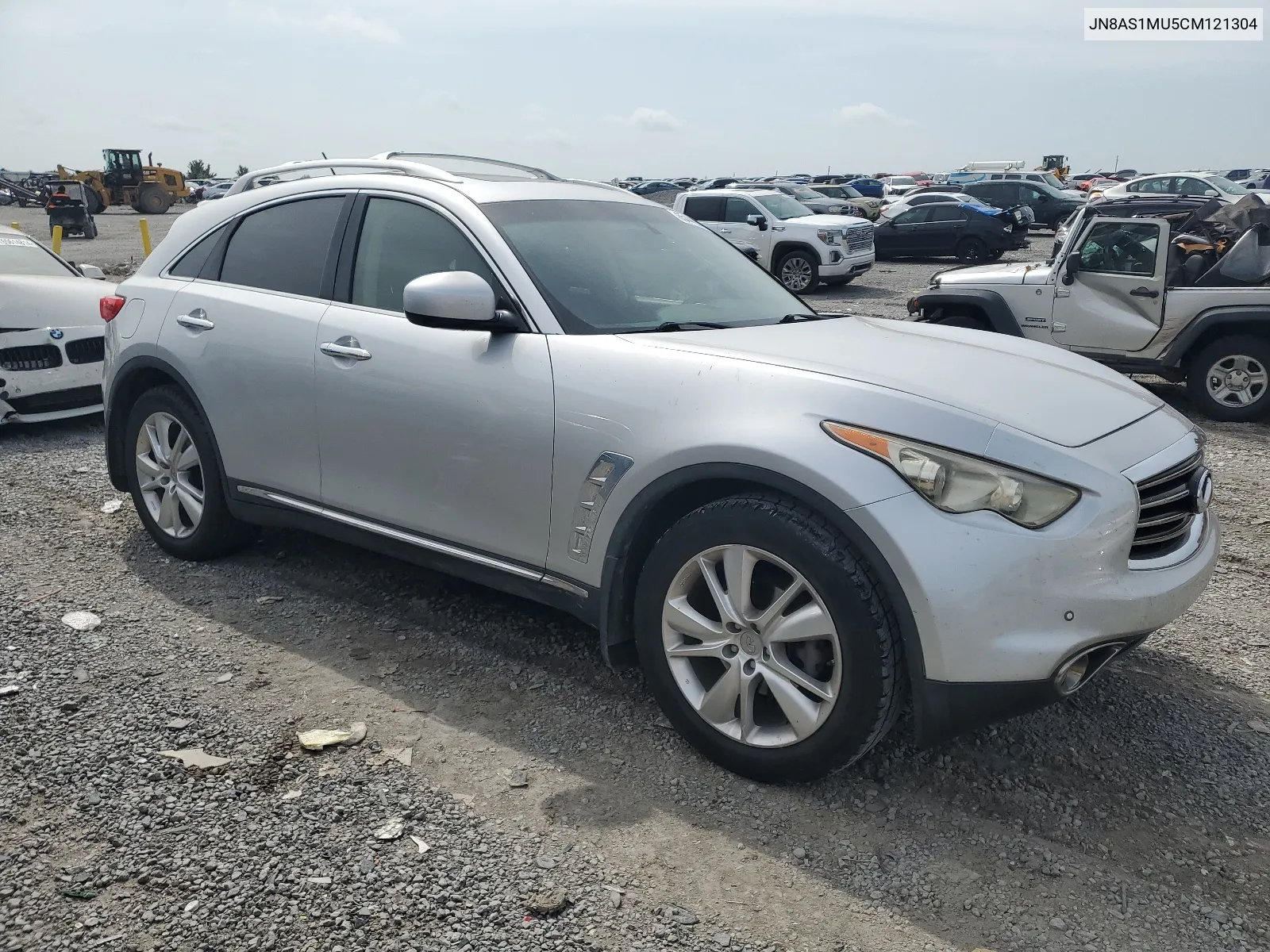 2012 Infiniti Fx35 VIN: JN8AS1MU5CM121304 Lot: 65444944