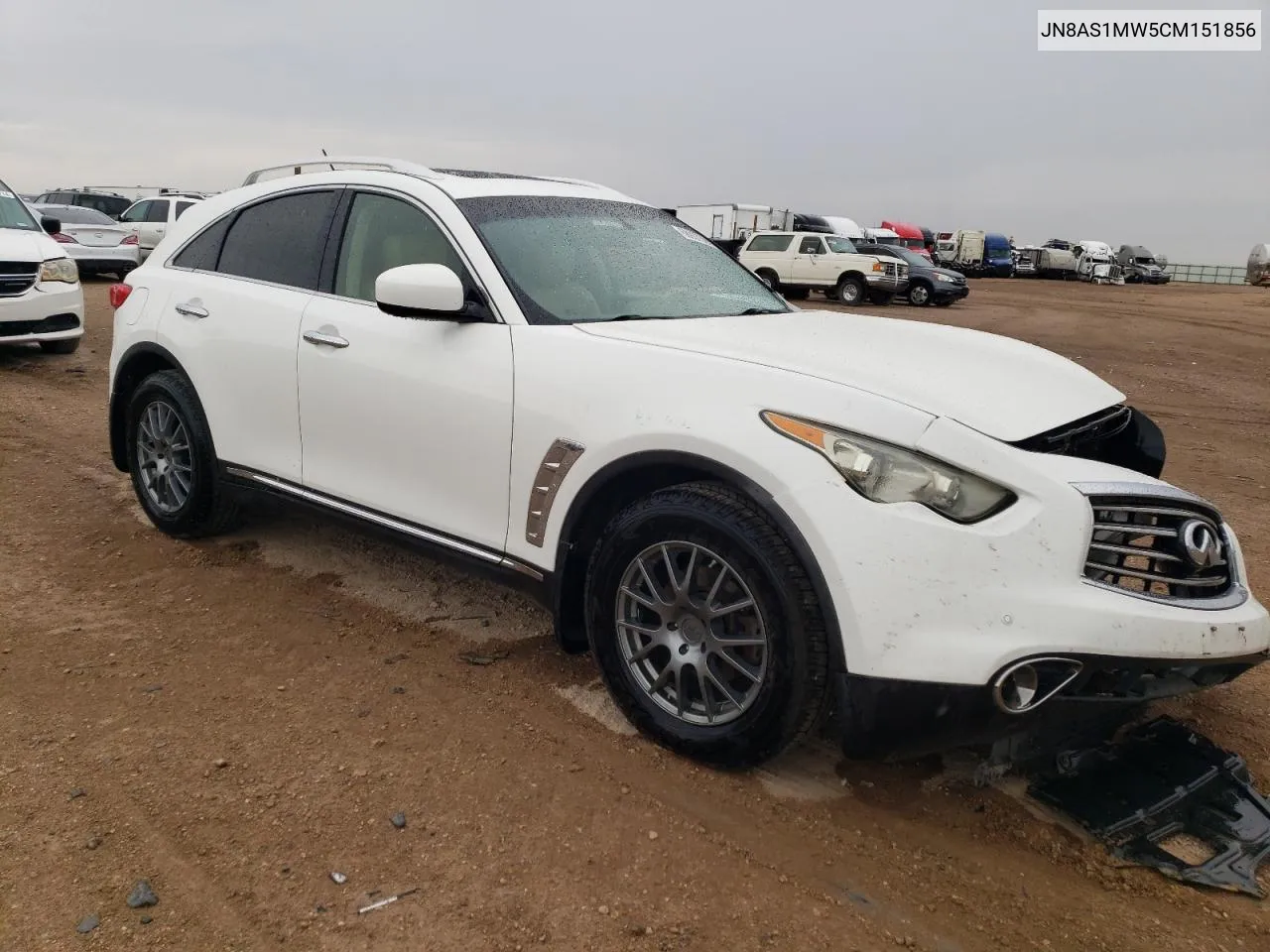 2012 Infiniti Fx35 VIN: JN8AS1MW5CM151856 Lot: 68937394