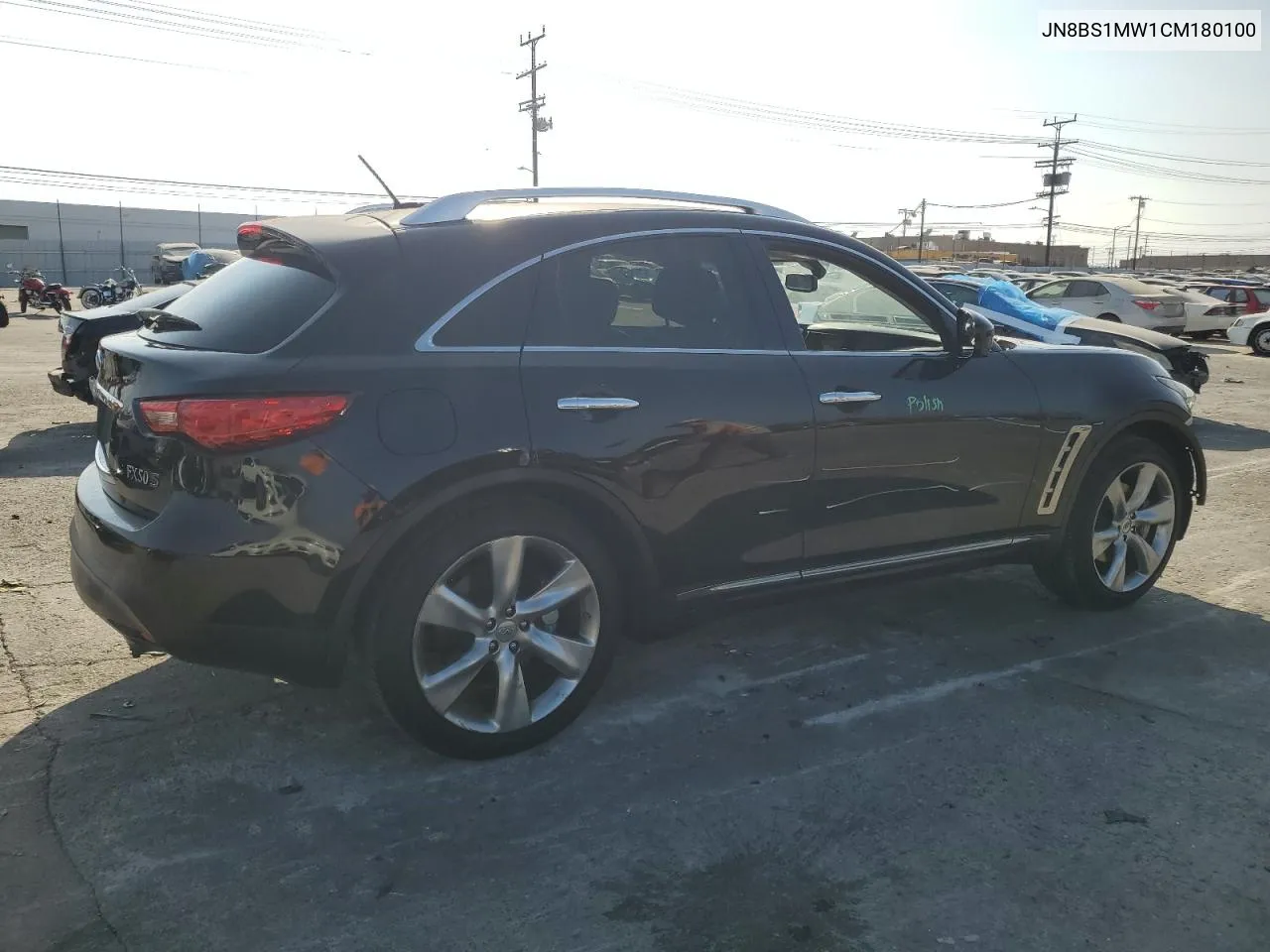 2012 Infiniti Fx50 VIN: JN8BS1MW1CM180100 Lot: 69477644