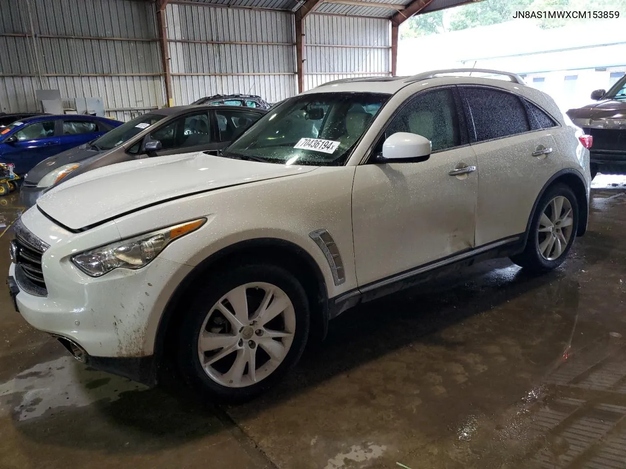 JN8AS1MWXCM153859 2012 Infiniti Fx35