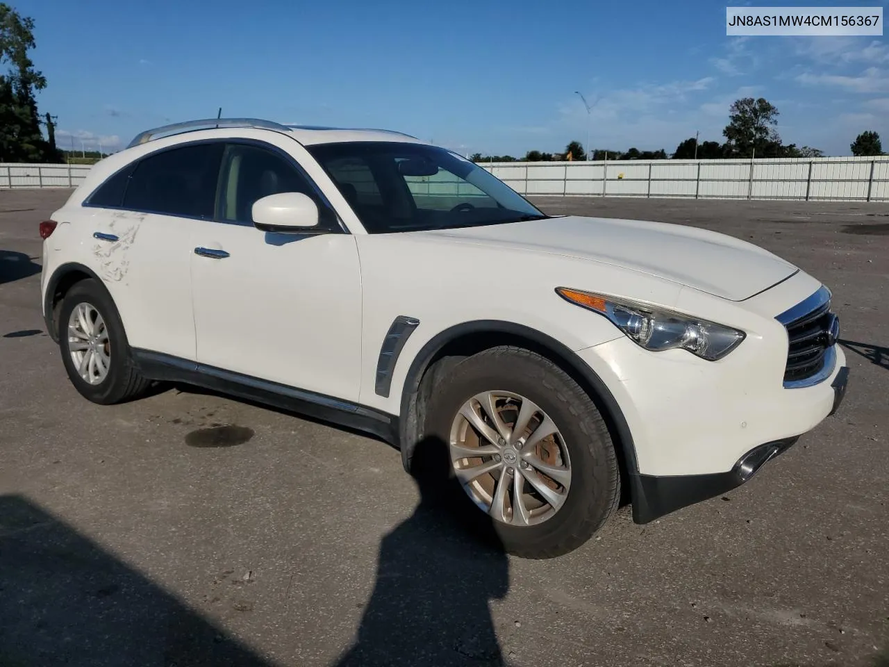 2012 Infiniti Fx35 VIN: JN8AS1MW4CM156367 Lot: 71313784